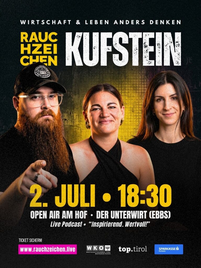 Rauchzeichen Live Kufstein 2026 - Open Air Event - Unterwirt Ebbs