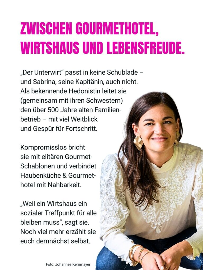Sabrina Steindl - Special Live Gast Rauchzeichen Veranstaltung Kufstein 2026 - Der Unterwirt im Live Podcast