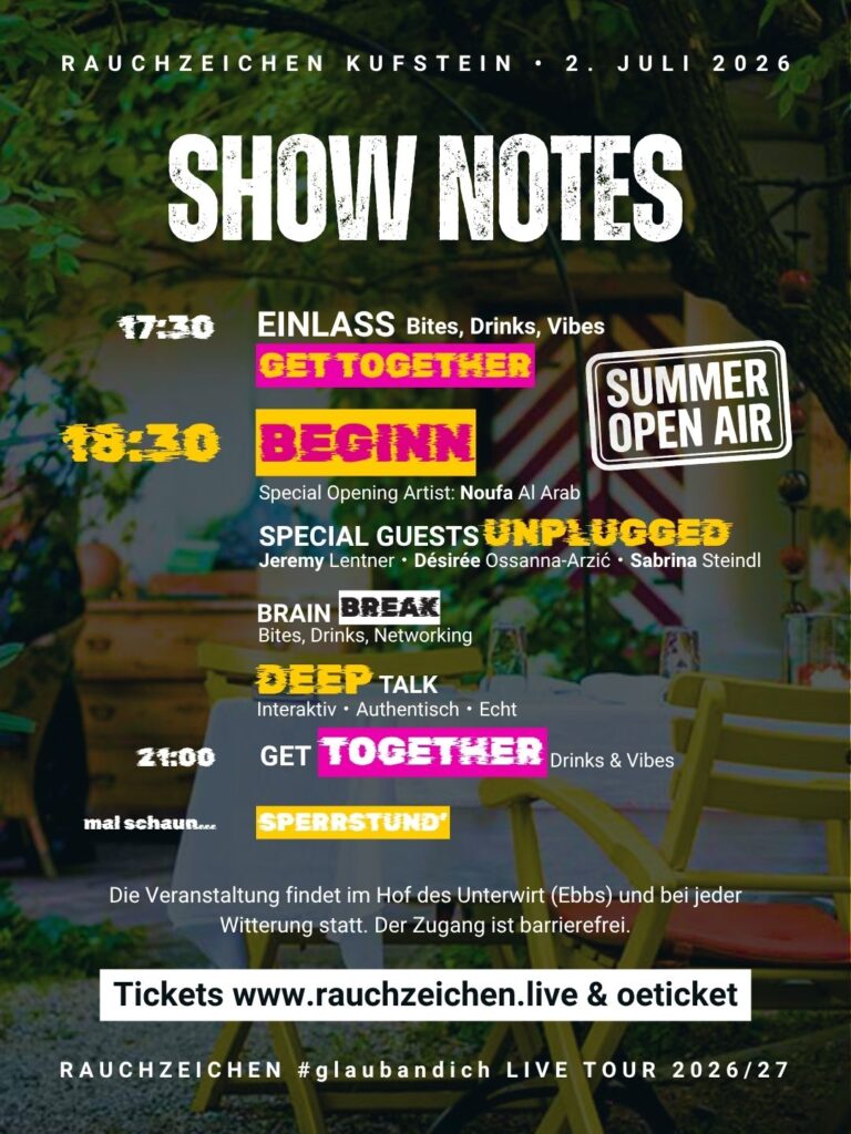 Show Notes Rauchzeichen Kufstein 2026